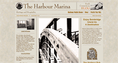 Desktop Screenshot of harbour-marina.com