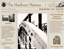 Tablet Screenshot of harbour-marina.com